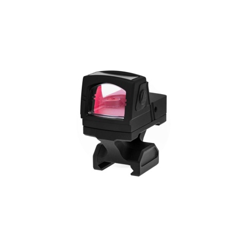 Atlas Custom Works xForce Solar Powered Mini Red Dot with Mount (Black)