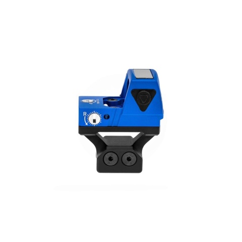 Atlas Custom Works xForce Solar Powered Mini Red Dot with Mount (Blue)