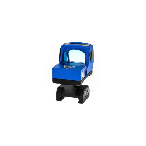 Atlas Custom Works xForce Solar Powered Mini Red Dot with Mount (Blue)