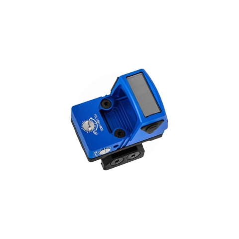 Atlas Custom Works xForce Solar Powered Mini Red Dot with Mount (Blue)