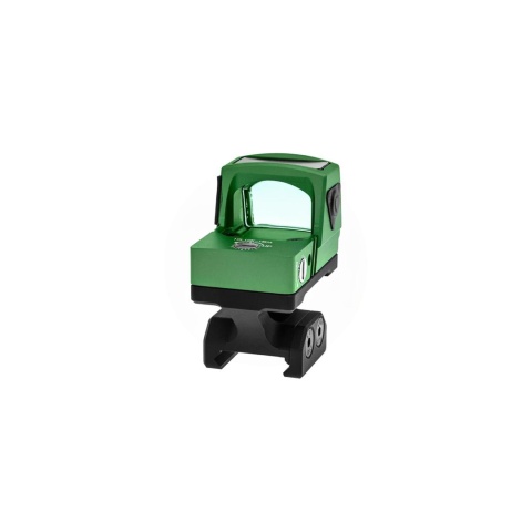Atlas Custom Works xForce Solar Powered Mini Red Dot with Mount (Green)
