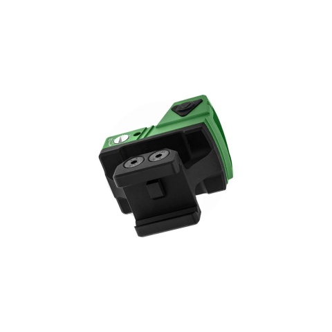 Atlas Custom Works xForce Solar Powered Mini Red Dot with Mount (Green)