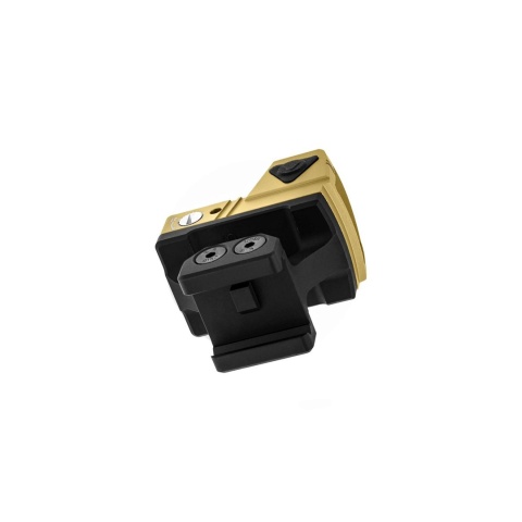 Atlas Custom Works xForce Solar Powered Mini Red Dot with Mount (Gold)