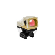 Atlas Custom Works xForce Solar Powered Mini Red Dot with Mount (Gold)