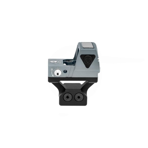 Atlas Custom Works xForce Solar Powered Mini Red Dot with Mount (Gray)