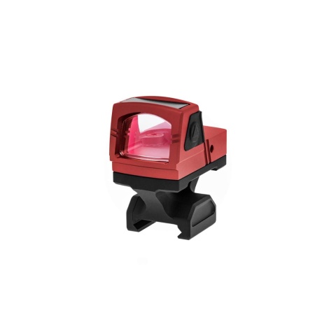 Atlas Custom Works xForce Solar Powered Mini Red Dot with Mount (Red)