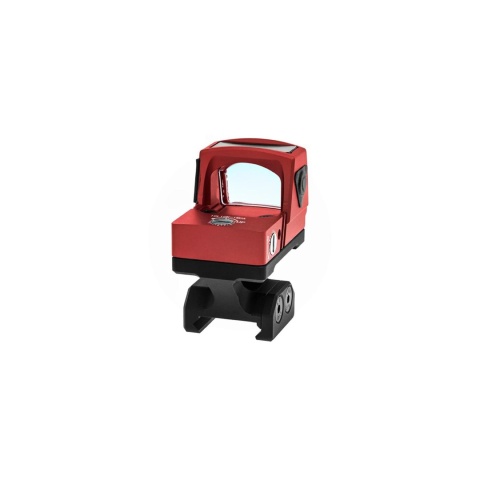 Atlas Custom Works xForce Solar Powered Mini Red Dot with Mount (Red)