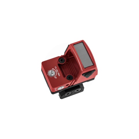 Atlas Custom Works xForce Solar Powered Mini Red Dot with Mount (Red)