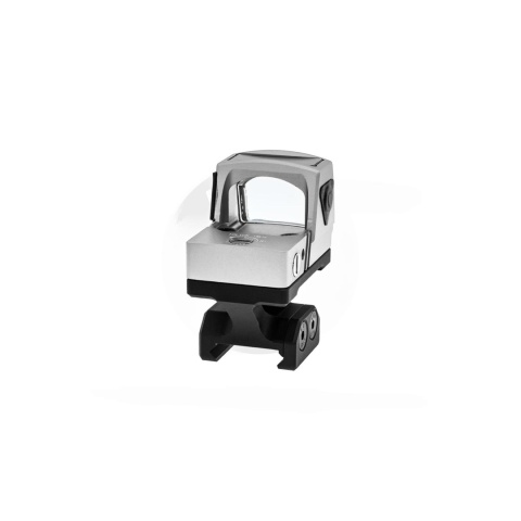 Atlas Custom Works xForce Solar Powered Mini Red Dot with Mount (Silver)