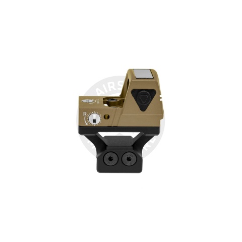 Atlas Custom Works xForce Solar Powered Mini Red Dot with Mount (Tan)