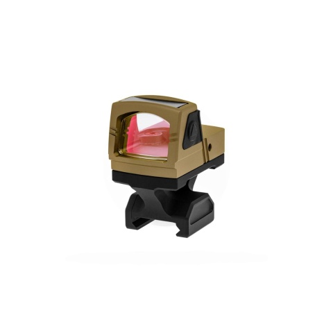 Atlas Custom Works xForce Solar Powered Mini Red Dot with Mount (Tan)