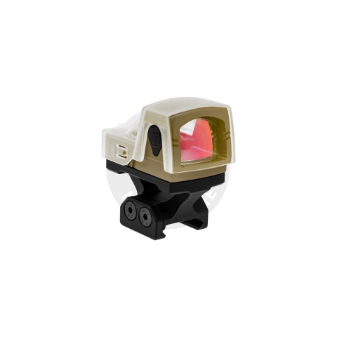 Atlas Custom Works xForce Solar Powered Mini Red Dot with Mount (Tan)