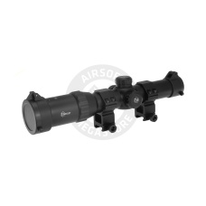 Atlas Custom Works 1-4x24E Red/Green/Blue Illuminated Scope (Black)