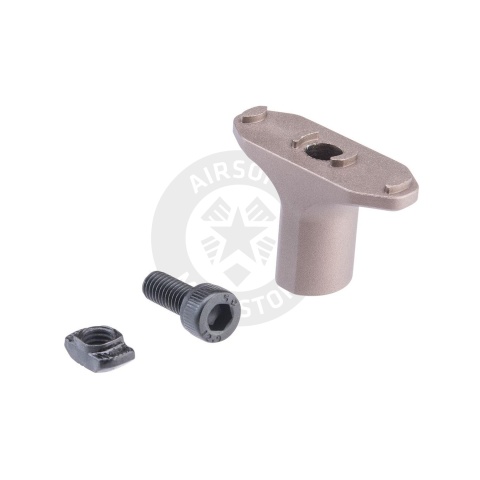 ACW Aluminum Finger Stop for M-LOK Handguards - Dark Earth