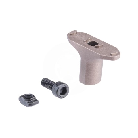 ACW Aluminum Finger Stop for M-LOK Handguards - Dark Earth