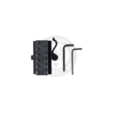 Atlas Custom Works Height and Tilt Adjustable Rail Mount (Black)