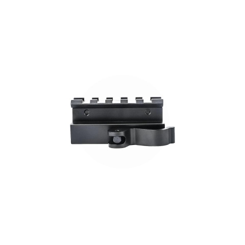 Atlas Custom Works Height and Tilt Adjustable Rail Mount (Black)
