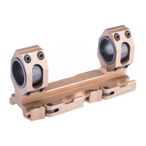 ACW 30mm Tactical QD Scope Mount - Dark Earth