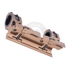 ACW 30mm Tactical QD Scope Mount - Dark Earth