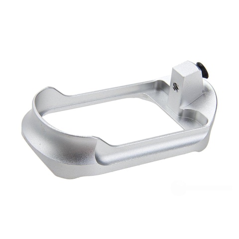 Atlas Custom Works CNC Aluminum Type 1 Magwell for Action Army AAP-01 Gas Blowback Airsoft Pistol (Color: Silver)