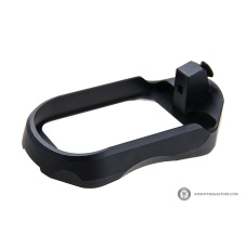 Atlas Custom Works CNC Aluminum Type 2 Magwell for Action Army AAP-01 Gas Blowback Airsoft Pistol (Color: Black)