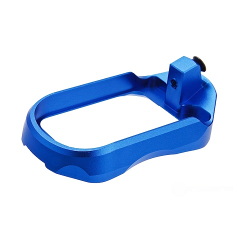 Atlas Custom Works CNC Aluminum Type 2 Magwell for Action Army AAP-01 Gas Blowback Airsoft Pistol (Color: Blue)