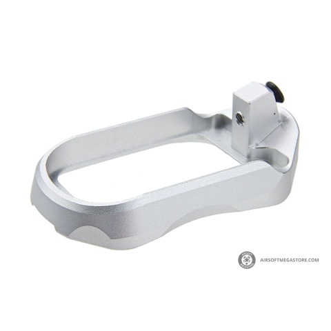 Atlas Custom Works CNC Aluminum Type 2 Magwell for Action Army AAP-01 Gas Blowback Airsoft Pistol (Color: Silver)