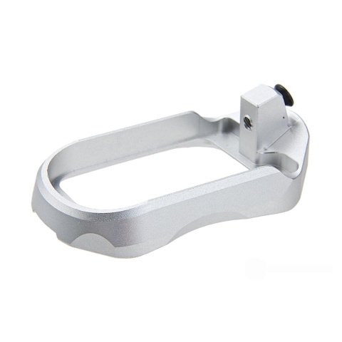 Atlas Custom Works CNC Aluminum Type 2 Magwell for Action Army AAP-01 Gas Blowback Airsoft Pistol (Color: Silver)