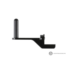 Atlas Custom Works Stainless Steel Type 2 Extended Slide Stop for Hi-Capa Airsoft Gas Blowback Pistols (Color: Black)