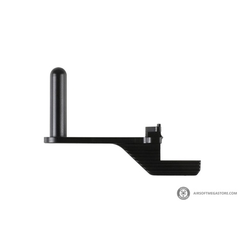 Atlas Custom Works Stainless Steel Type 2 Extended Slide Stop for Hi-Capa Airsoft Gas Blowback Pistols (Color: Black)