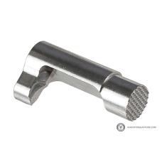Atlas Custom Works Stainless Steel Type 2 Magazine Catch for TM 1911A1 Airsoft Pistols (Color: Silver)