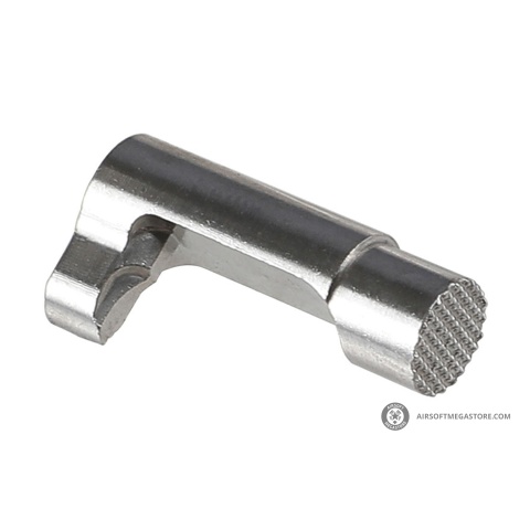 Atlas Custom Works Stainless Steel Type 2 Magazine Catch for TM 1911A1 Airsoft Pistols (Color: Silver)