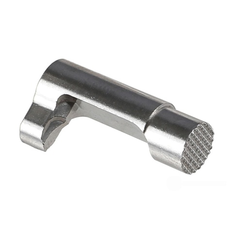 Atlas Custom Works Stainless Steel Type 2 Magazine Catch for TM 1911A1 Airsoft Pistols (Color: Silver)