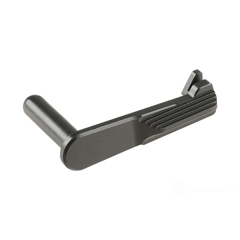 Atlas Custom Works Stainless Steel Type 5 Slide Stop for Hi-Capa Airsoft Gas Blowback Pistols (Color: Black)