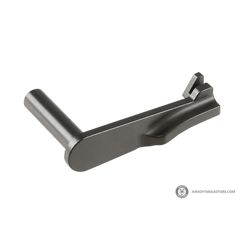 Atlas Custom Works Stainless Steel Type 6 Slide Stop for Hi-Capa Airsoft Gas Blowback Pistols (Color: Black)