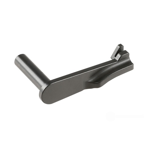 Atlas Custom Works Stainless Steel Type 6 Slide Stop for Hi-Capa Airsoft Gas Blowback Pistols (Color: Black)