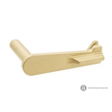 Atlas Custom Works Stainless Steel Type 7 Slide Stop for Hi-Capa Airsoft Gas Blowback Pistols (Color: Gold)