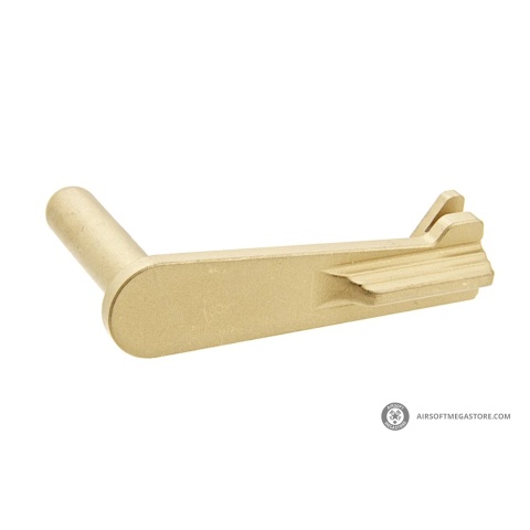 Atlas Custom Works Stainless Steel Type 7 Slide Stop for Hi-Capa Airsoft Gas Blowback Pistols (Color: Gold)