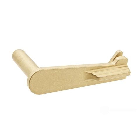 Atlas Custom Works Stainless Steel Type 7 Slide Stop for Hi-Capa Airsoft Gas Blowback Pistols (Color: Gold)