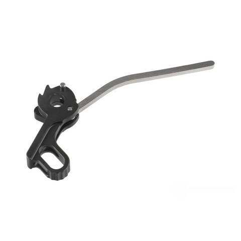 Atlas Custom Works Skeletonized Hammer and Strut Set for Hi-Capa Series Gas Blowback Airsoft Pistols (Color: Black)