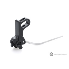 Atlas Custom Works Skeletonized Hammer and Strut Set for Hi-Capa Series Gas Blowback Airsoft Pistols (Color: Black)