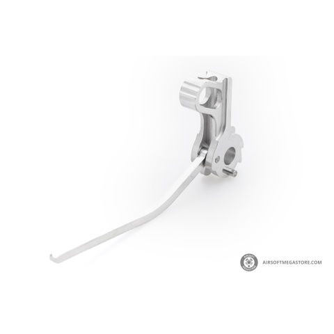 Atlas Custom Works Skeletonized Hammer and Strut Set for Hi-Capa Series Gas Blowback Airsoft Pistols (Color: Silver)