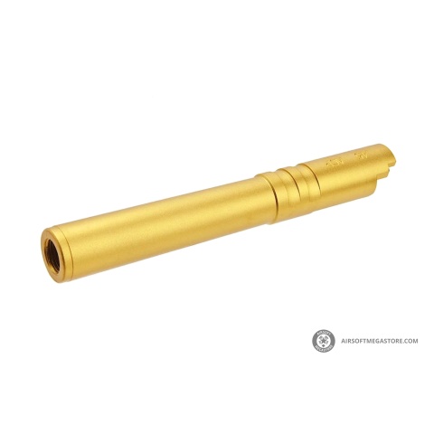 Atlas Custom Works Aluminum Outer Barrel for TM Hi-Capa 5.1 Airsoft GBB Pistols (Color: Gold)