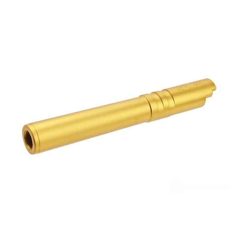 Atlas Custom Works Aluminum Outer Barrel for TM Hi-Capa 5.1 Airsoft GBB Pistols (Color: Gold)