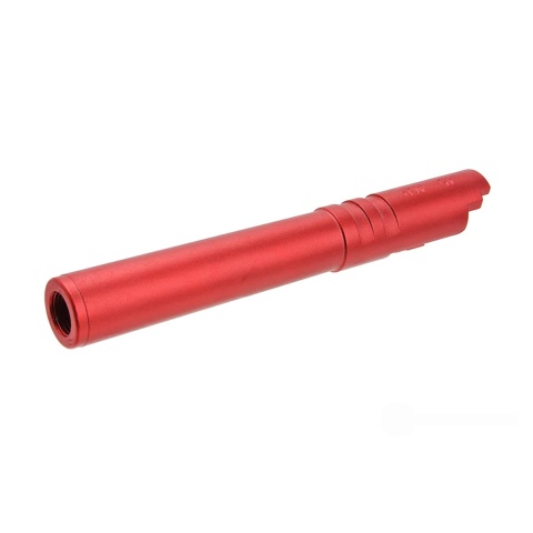 Atlas Custom Works Aluminum Outer Barrel for TM Hi-Capa 5.1 Airsoft GBB Pistols (Color: Red)