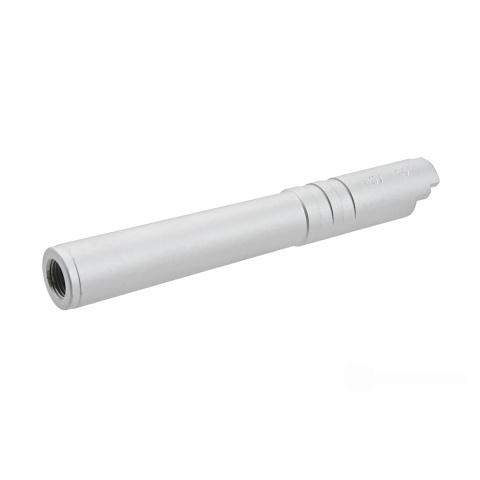 Atlas Custom Works Aluminum Outer Barrel for TM Hi-Capa 5.1 Airsoft GBB Pistols (Color: Silver)