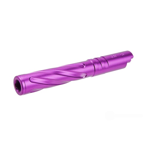 Atlas Custom Works Tornado Aluminum Outer Barrel for TM Hi-Capa 5.1 Airsoft GBB Pistols (Color: Purple)