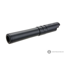 Atlas Custom Works Aluminum Outer Barrel for TM Hi-Capa 4.3 Airsoft GBB Pistols (Color: Black)