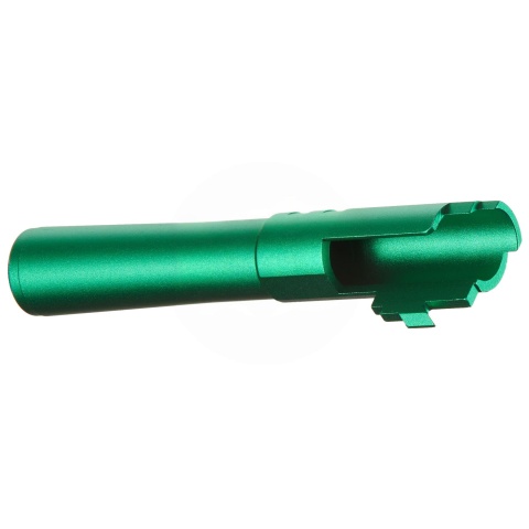 Atlas Custom Works Aluminum Outer Barrel for TM Hi-Capa 4.3 Airsoft GBB Pistols (Color: Green)