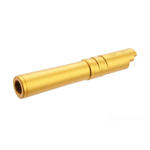 Atlas Custom Works Aluminum Outer Barrel for TM Hi-Capa 4.3 Airsoft GBB Pistols (Color: Gold)